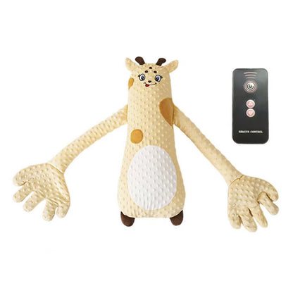 Baby Sleep Aid with Rhythmic Pat Movements Electric Baby Sleep Soothing Toy with Remote Control Palm Pad for Soothing for Baby'S