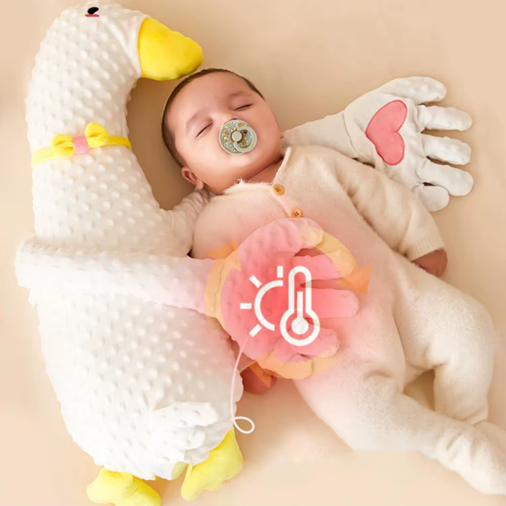 Baby Sleep Aid with Rhythmic Pat Movements Electric Baby Sleep Soothing Toy with Remote Control Palm Pad for Soothing for Baby'S