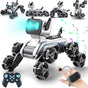 Remote Control Robot Dog | Gesture Sensing,Stunt Rc Cars, Interactive Pocket Emo Robot,Cool Lighting & Music