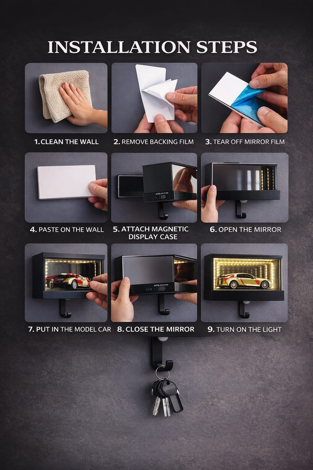 Infinity Keychain Holder