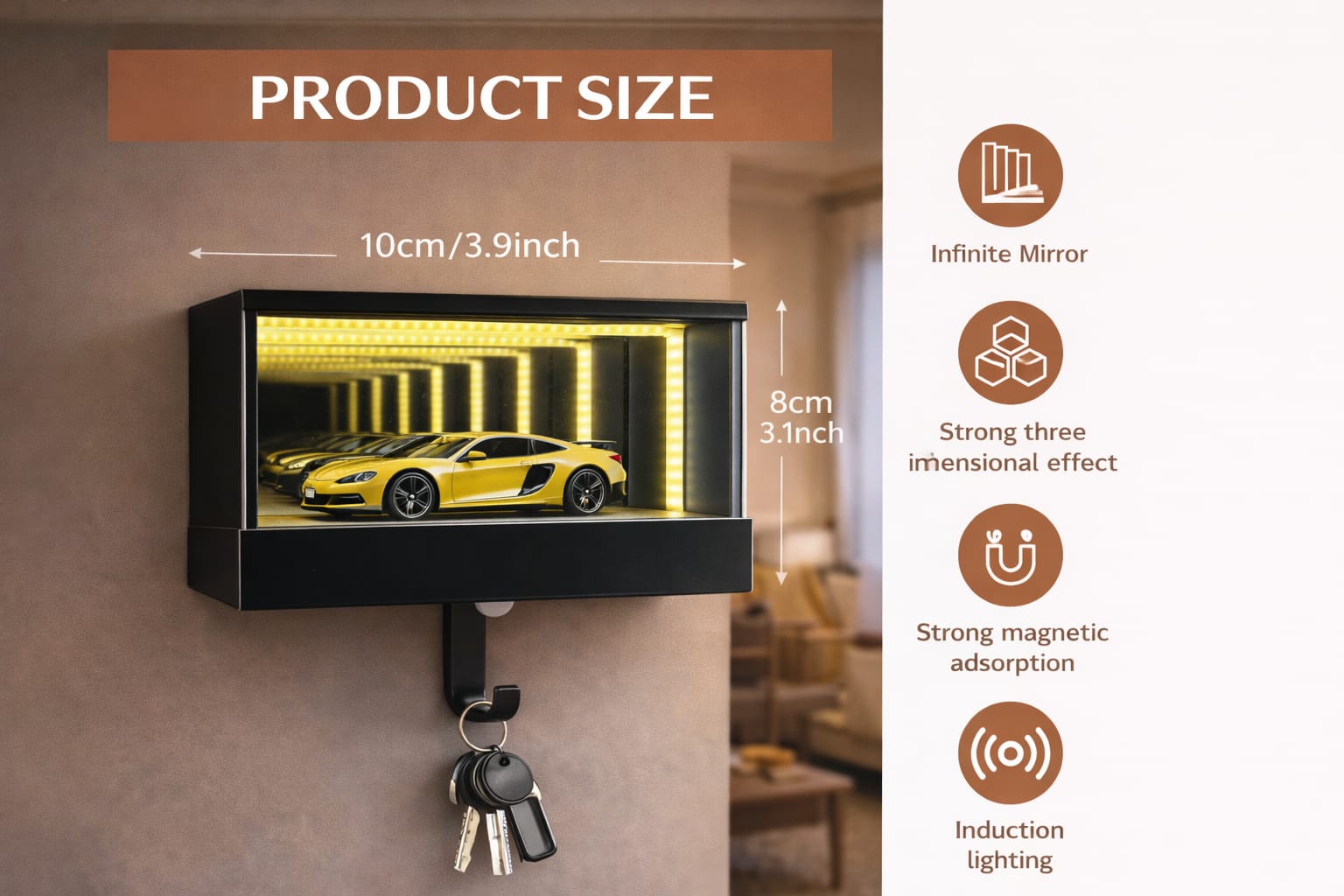 Infinity Keychain Holder