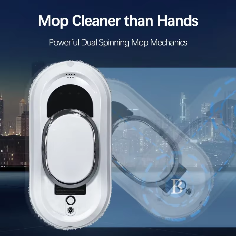 Window Vacuum Cleaning Robot Smart Window Glass Washer Electric Glass Limpiacristale Remote Control Automatic Window Cleaner